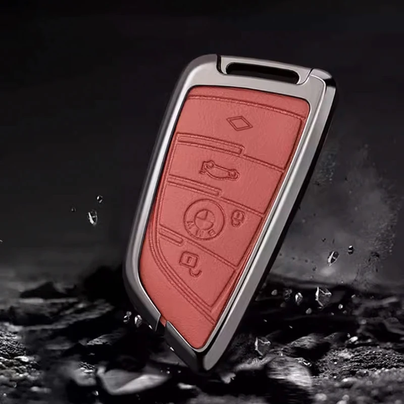 Suitable for BMW car key cover 5 series 3 series x3 x1 x5 x2 x6 530 525 320li 325li 1 2 6 7 series   automobile key fob shell