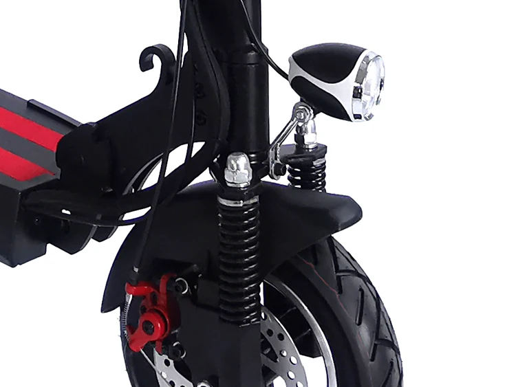 Hot Selling Eu Warehouse High quality 48V 350W 500W Dual Motor Electric Scooter 10 inch Mini Waterproof Folding Electric Scooter