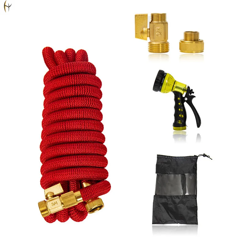 Good Quality Pipe Guides Spike Pvc Resin Rotary 25Ft-200Ft Expandable Garden Hose