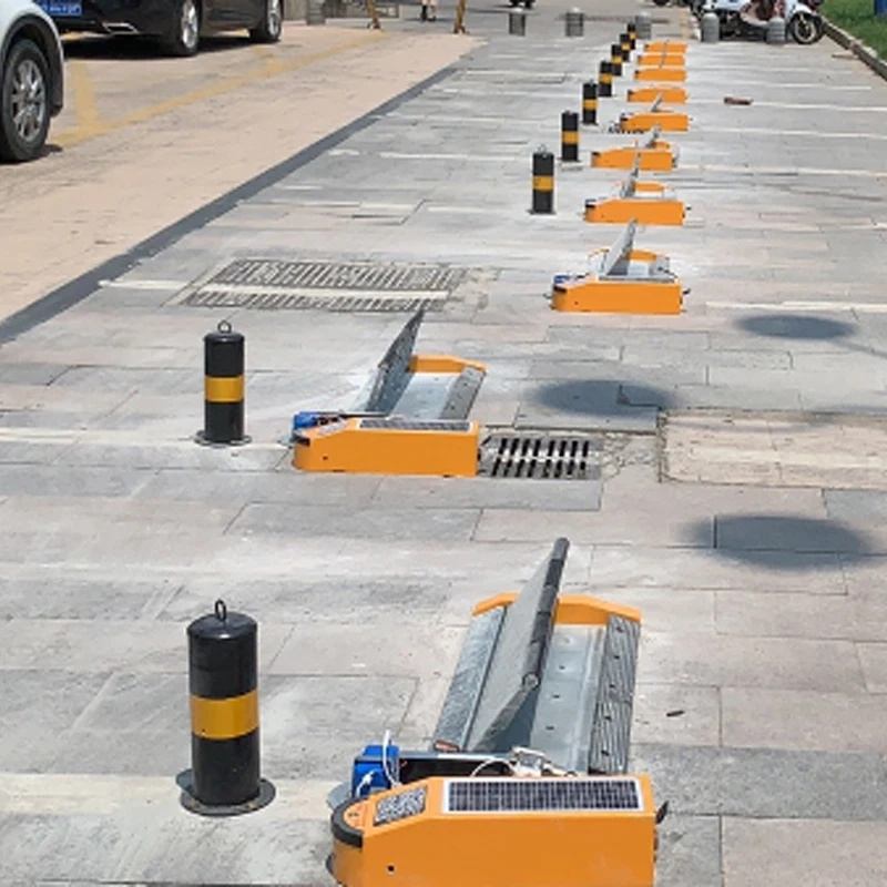 China Manufacturing Parking Lock System Parking Automatic Barrier Blocker 485 Parking Flap Lock For Sale