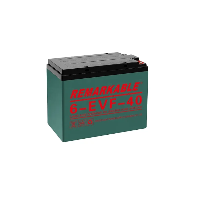 Лучшая цена перезаряжаемая батарея agm 6-EVF-40 12V 40Ah для электрического велосипеда 6 evf 40