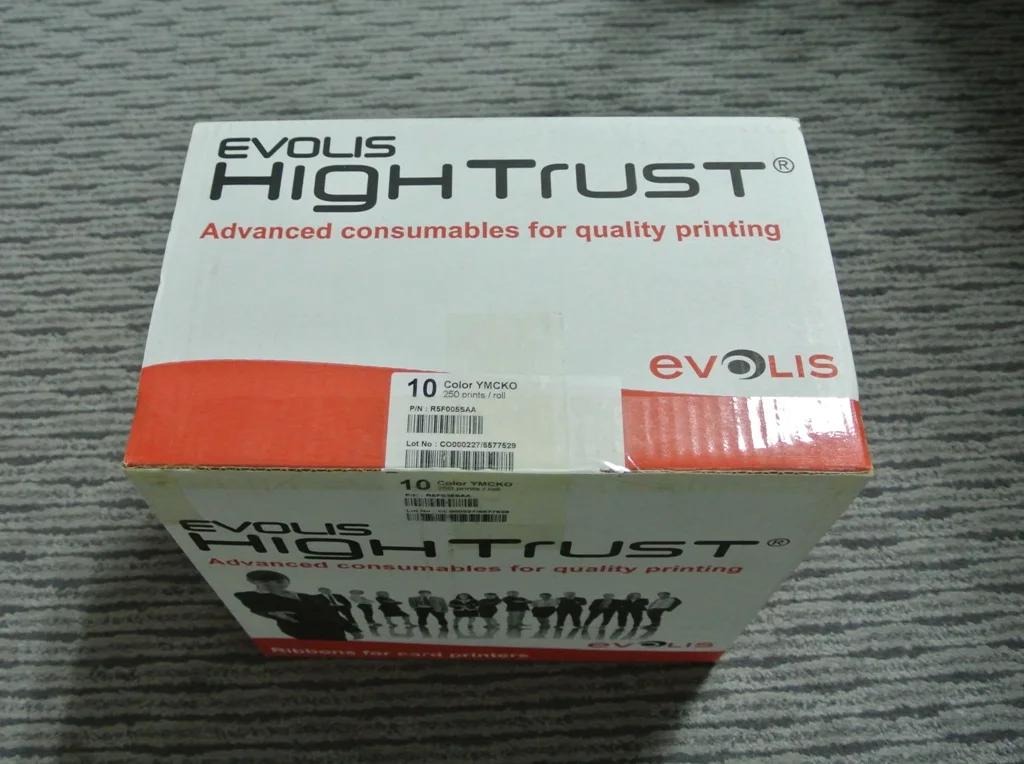 Цветная лента Evolis R5F008EAA YMCKO 300