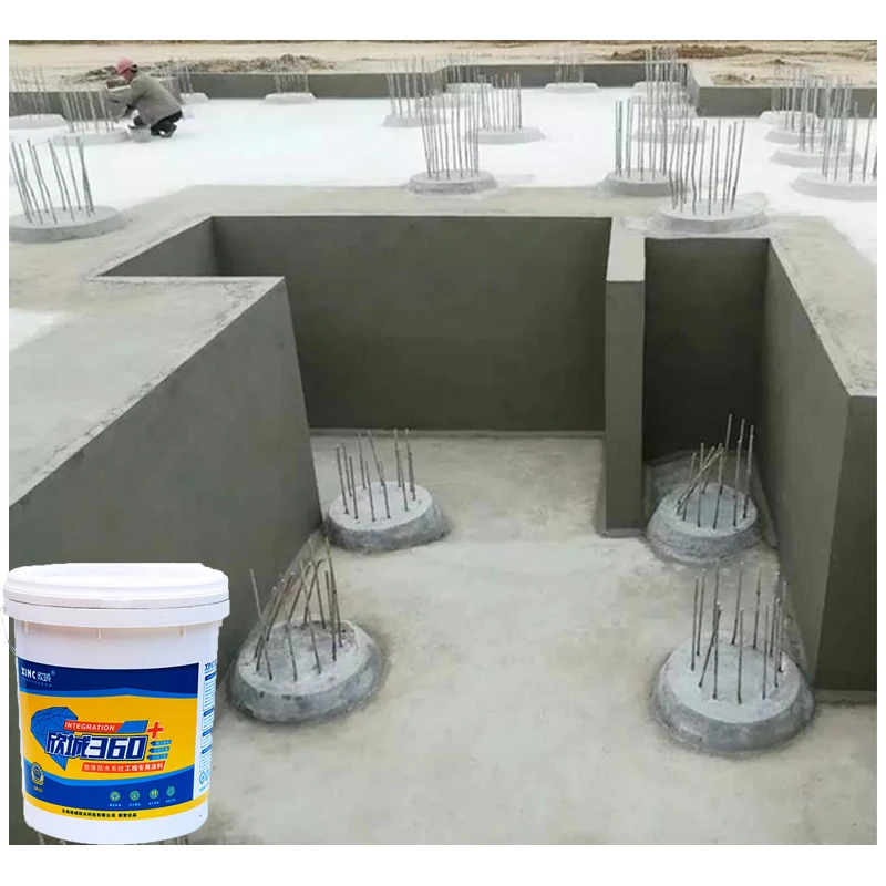 XINC JG360+ CCCW Quick joint filling penetrant crystalline waterproof coating for concrete roof