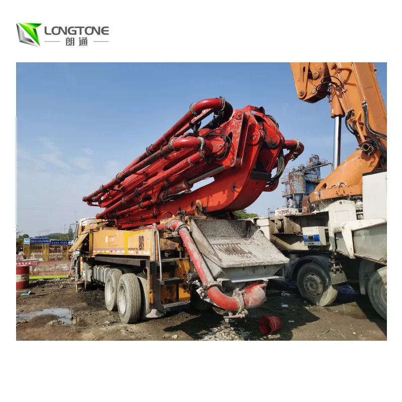 Changsha Concrete Pumps Zoomlion CIFA 52m ACTROS Chassis Refurbished Concrete Pump Truck