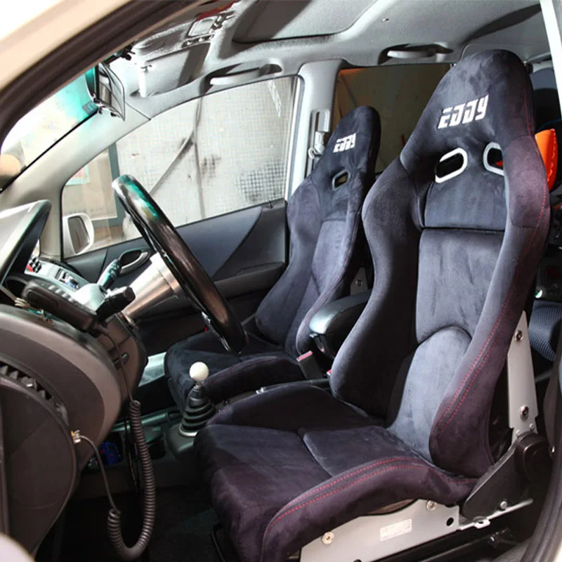 EDDDYSTAR  PS4 Racing Seat Sports Racing Folding Track OEM Router Gaming Line Casual Track  Racing Car Seat