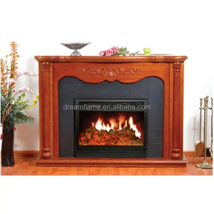 Wood Fireplace Insert Tv Cabinet Bulk Popular Remote Control Wooden Latest Tv Stand High Quality Brun Water Fireplace