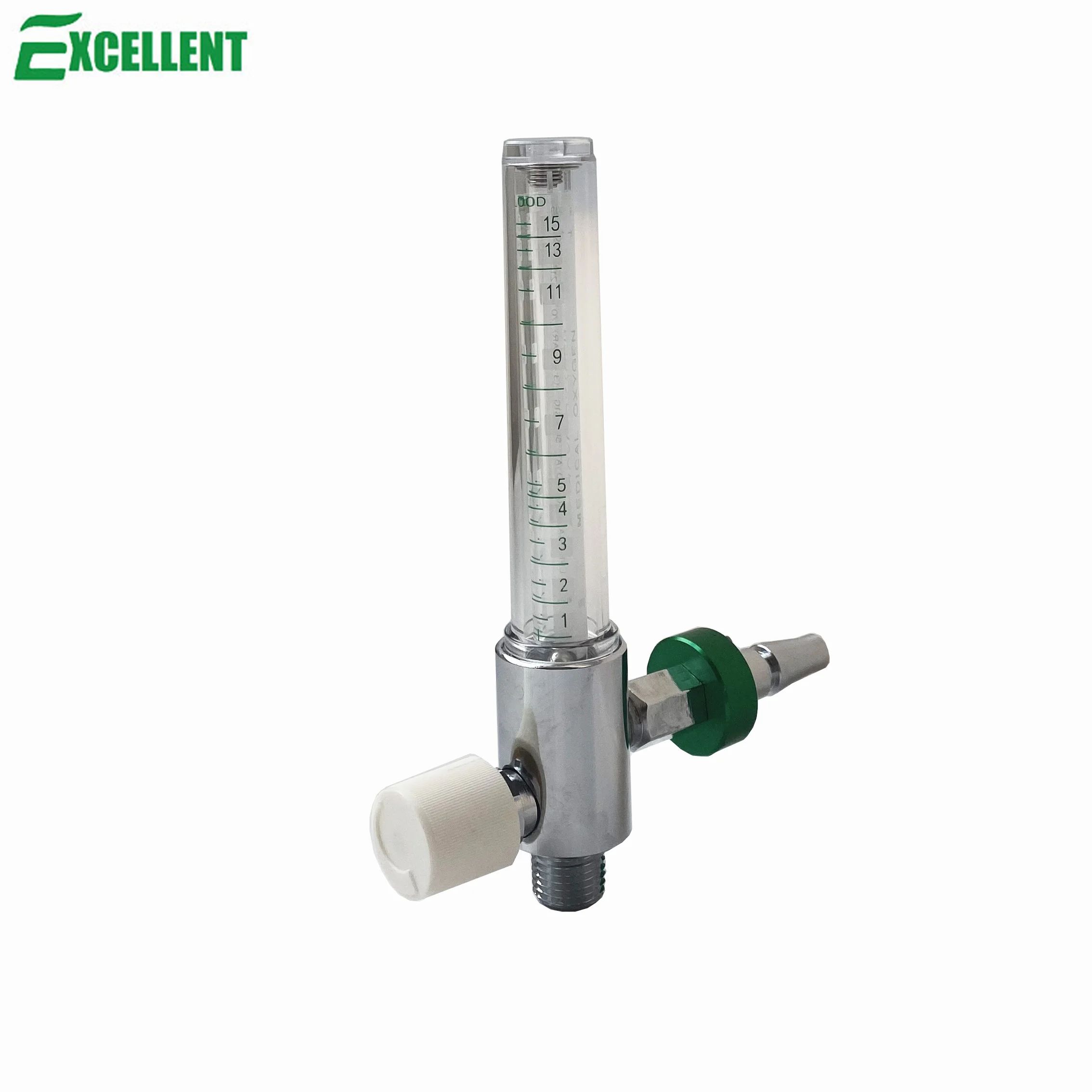 Good price Brass Wall mounted Medical oxygen flow meter for hospital oxygen wall outlet