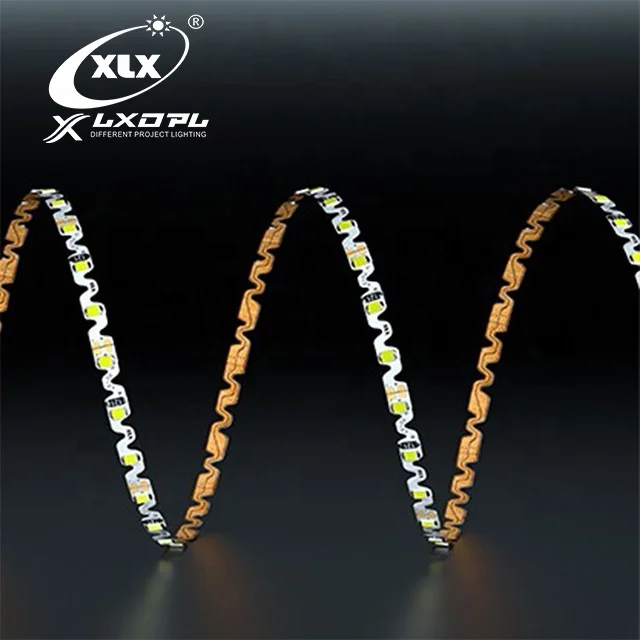12V XLX Led Strip Light 6mm 72leds S Shape Zig Zag Type Led Backlighting Led Light Strip
