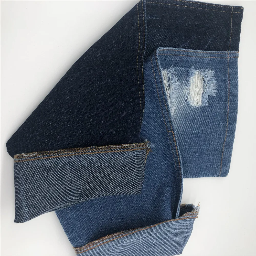 8.7oz blue color  denim jeans fabric
