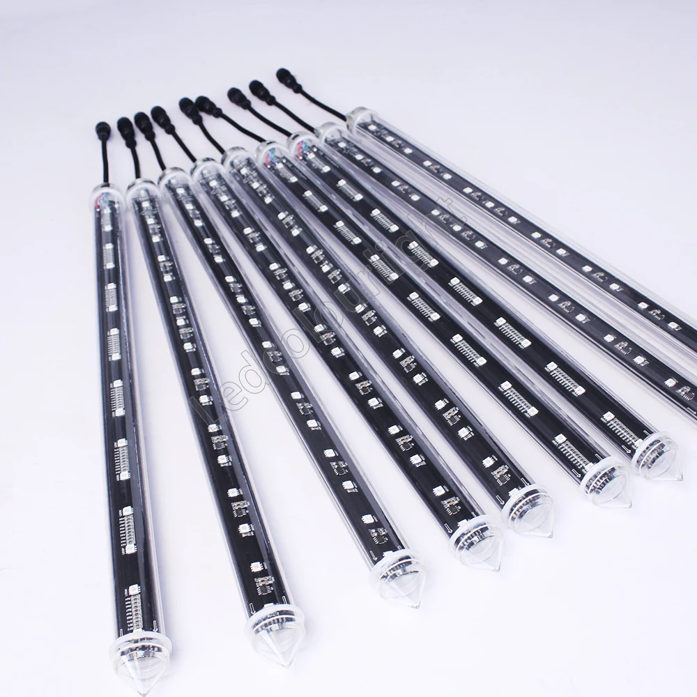 LCL DMX512 RGB Christmas DC24V 1m LED meteor light stage festival party Colorchange