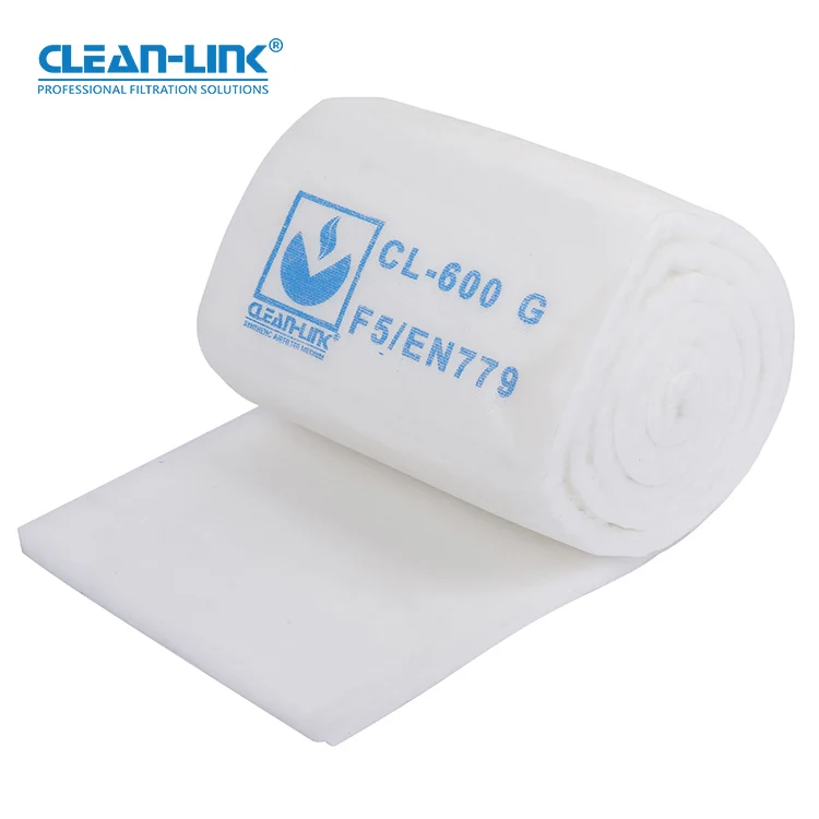 Eco friendly filters ceiling floor Spray Booth Ceiling Filter Media filter cotton
