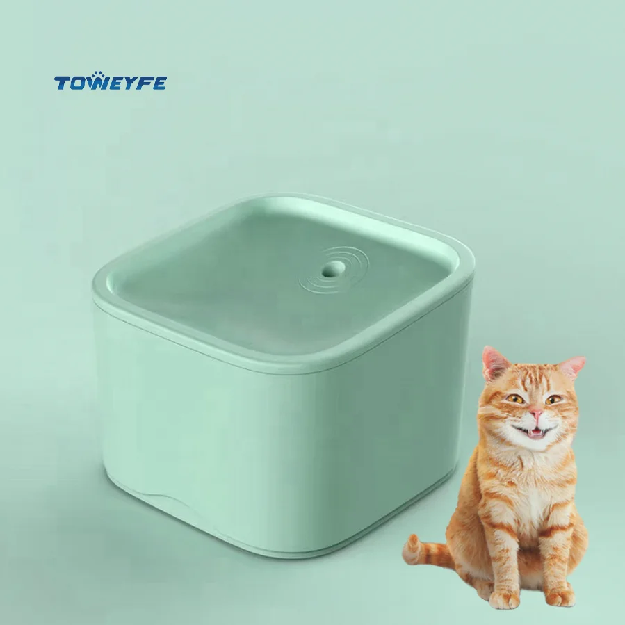 Toweyfe Wholesale Pet Electronic Intelligent Water Dispenser 2.5L Automatic Pet Drinking Fountain