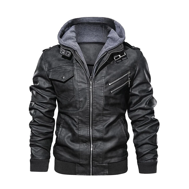 2023 Wholesale Ladies Fashion Coat Cropped Faux Moto bomber men giacca jaket kurtka Chaqueta Leather jacket