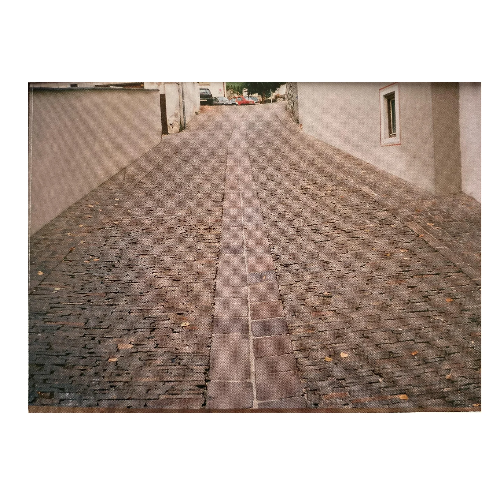 Holler Porfidi Brand PSM6-12 4.1.1 Porphyry Smolleri Tiles Natural Stone For Pave Steeply Sloping Streets