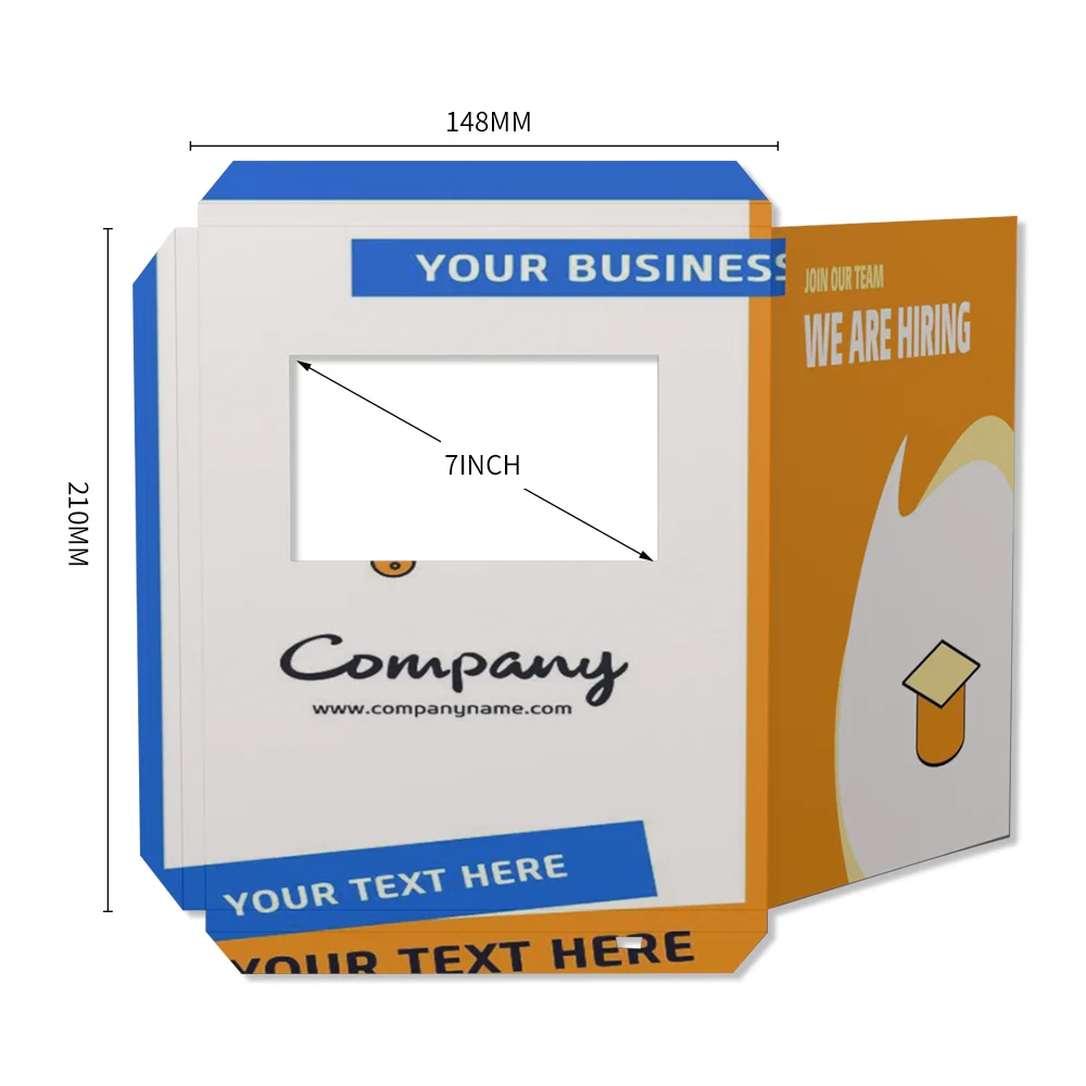 lcd sexy video greeting cards