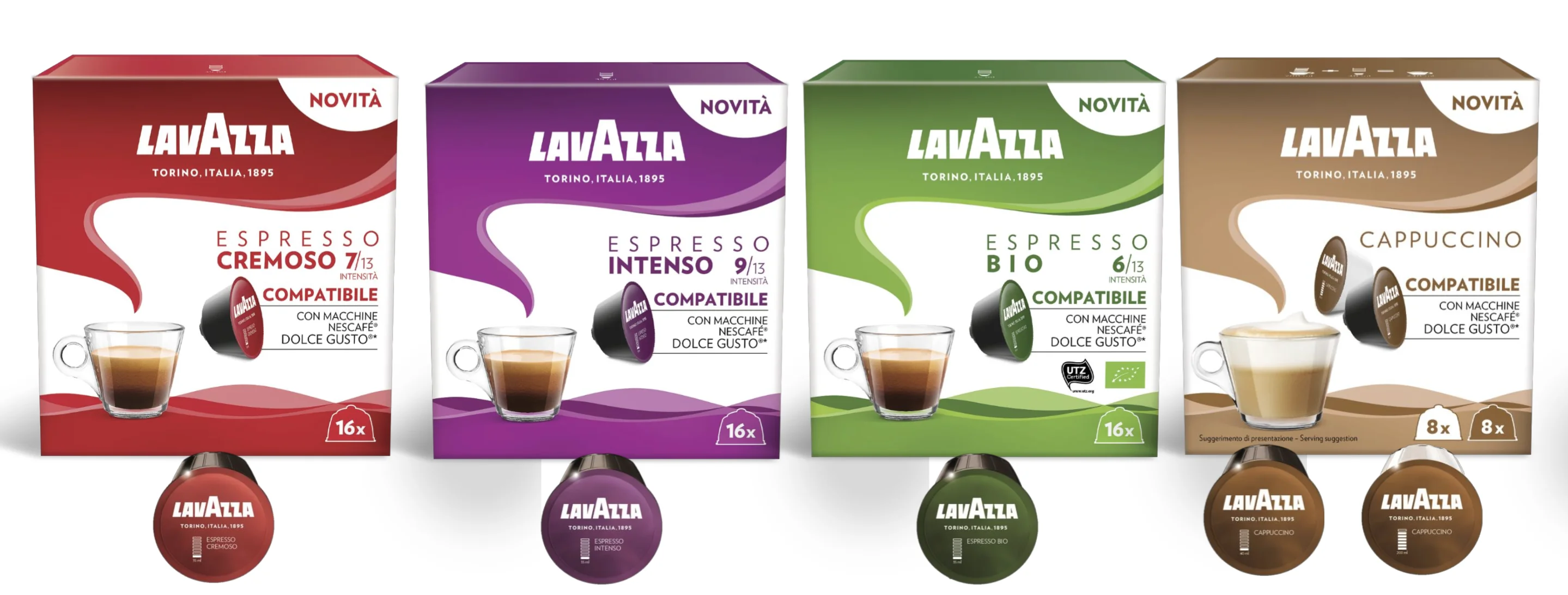lavazza capsules dolce gusto compatible *