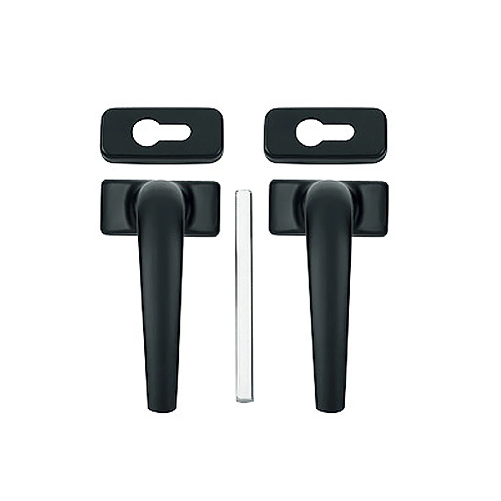 Aluminum Alloy Sliding Swing Glass Lever Door Handles lock Guangdong Hardware Door Handles