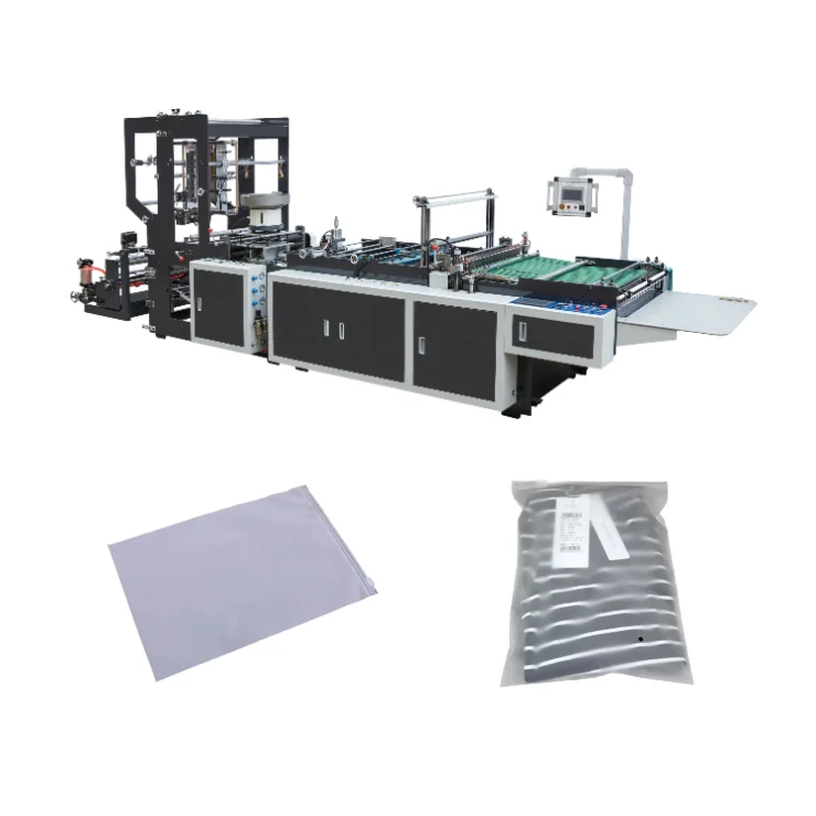 High Speed side Sealing Cutting Plastic Zipper Bag Ploythene Ziplock Bag Pe Zip Lock Bag Making Machine