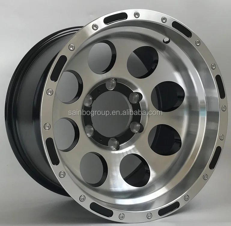 F99087 15x8 15x10 16x8 16x10 17x9  5x114.3 5x127 5x150 5x139.7 6x139.7 aluminium wheels car alloy wheels suv 4x4 off road wheels