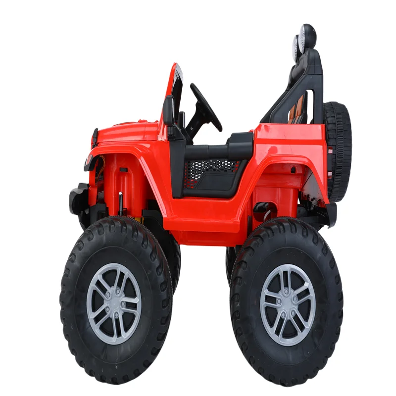 Уникальные игрушки, электрические автомобили для детей с дистанционным управлением, несколько версий резиновых колес, табурет для животных на машине