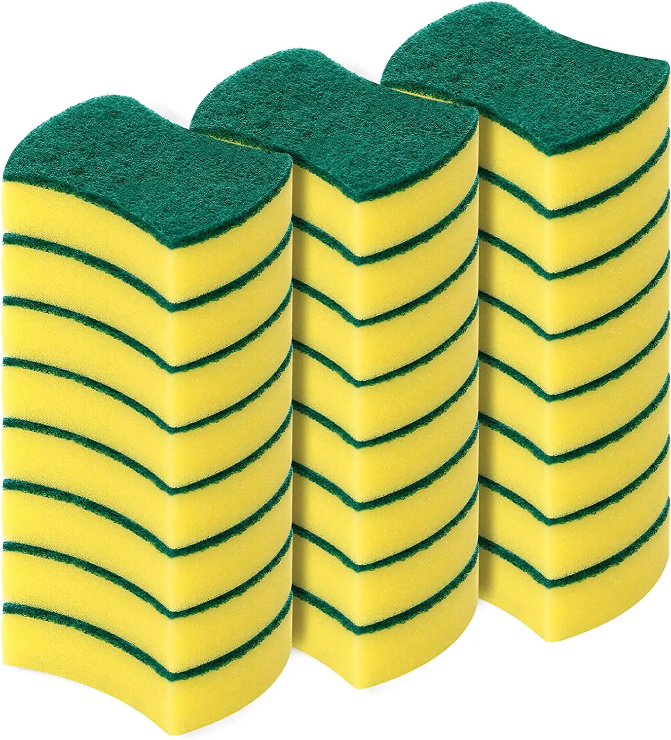 Best Price Dish Pan Pot Washing Scrub Sponge Kitchen Thick Scrubber Pad Cleaning Scouring Sponge Pads Scourer Sponges