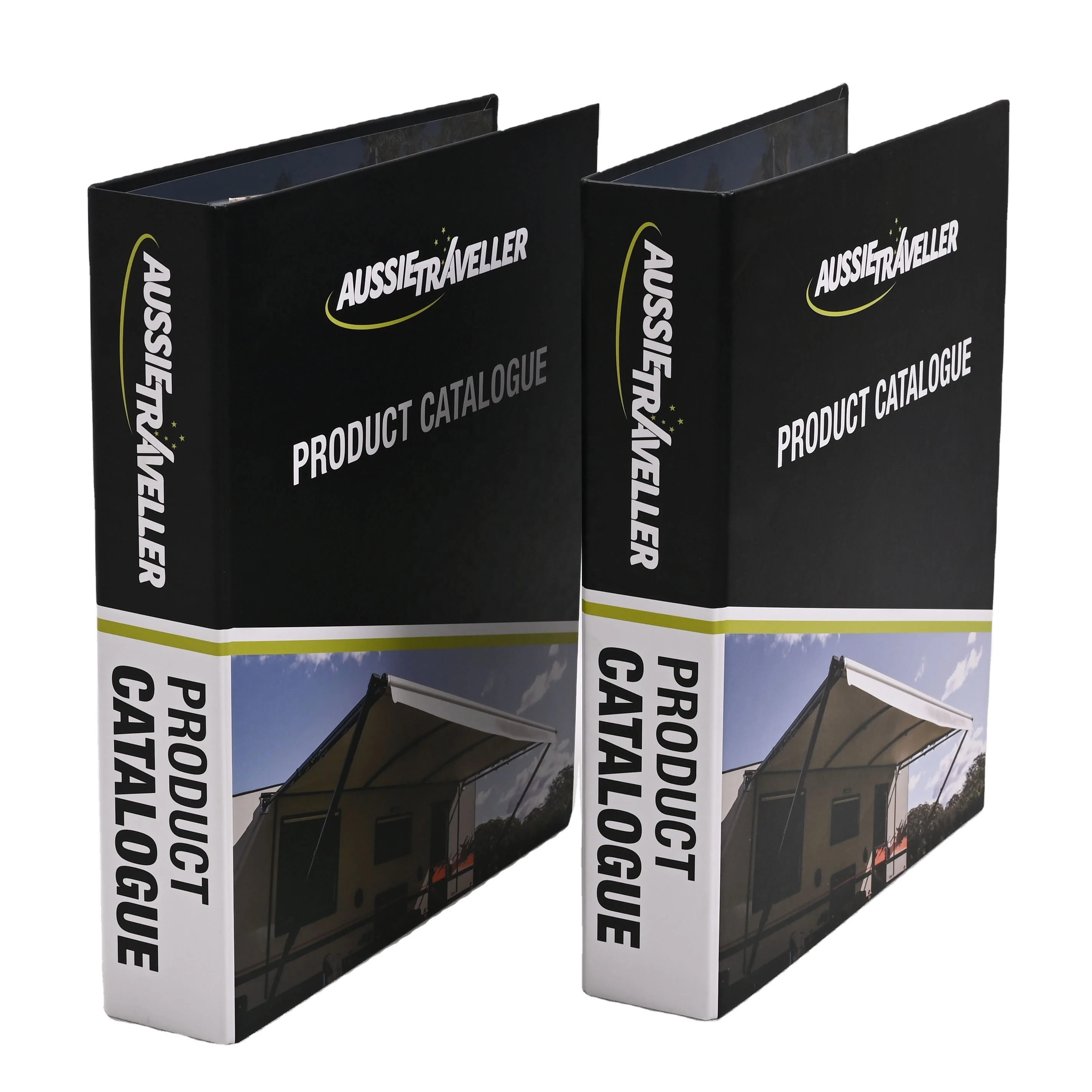 Custom Wholesale Printing Cardboard 9 Pocket 3 Rings Binder Budget Planner Diary Notebook and Album For School and Office