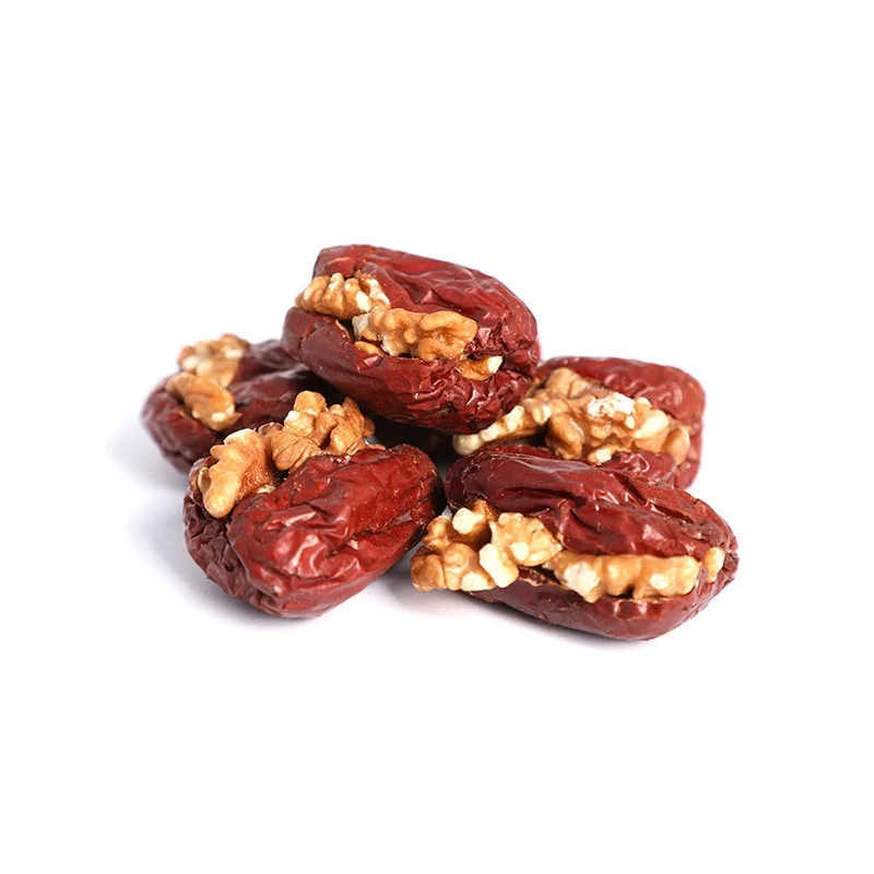 Wholesale Cheap And OEM Professional Nut & Kernel Snacks Baked & Vacuum Packed Jujube Walnut As Nuts And Dried Fruits