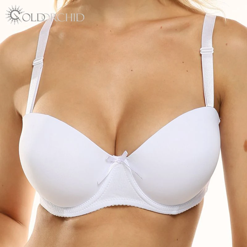 2024 Sexi Girl Plus Size Push Up Half Cup Bra For Women D Cup