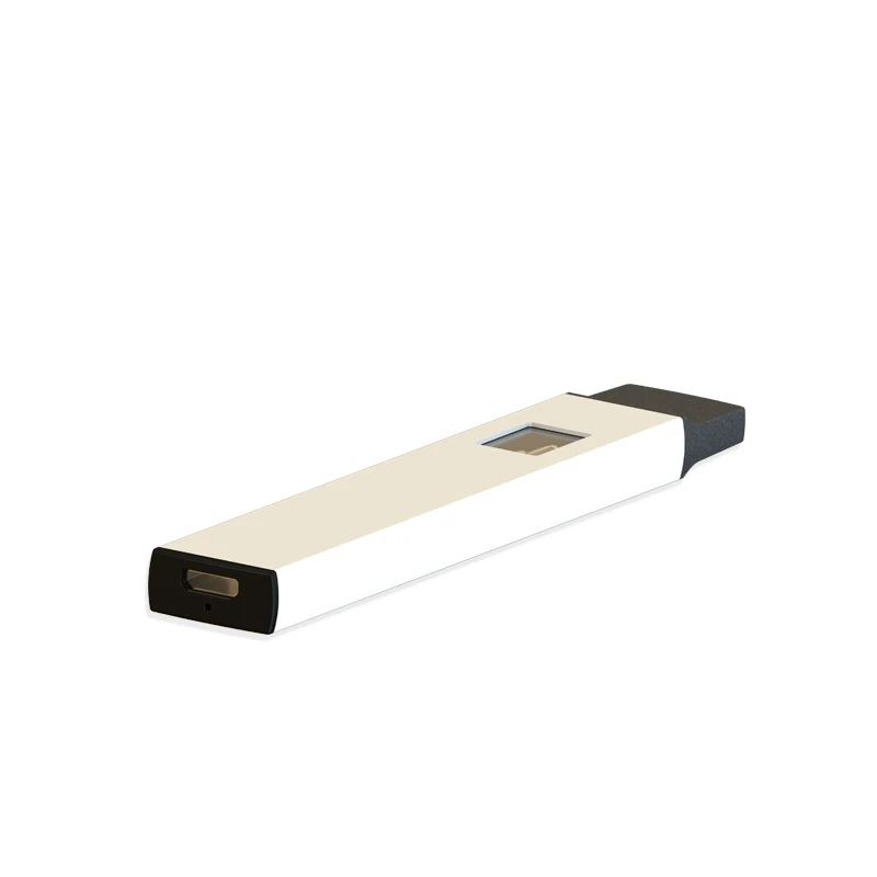 Wholesale electronic cigarette flat vape pens ceramic coil 1.0ml rechargeable vaporizer empty refillable cartridge vape pen