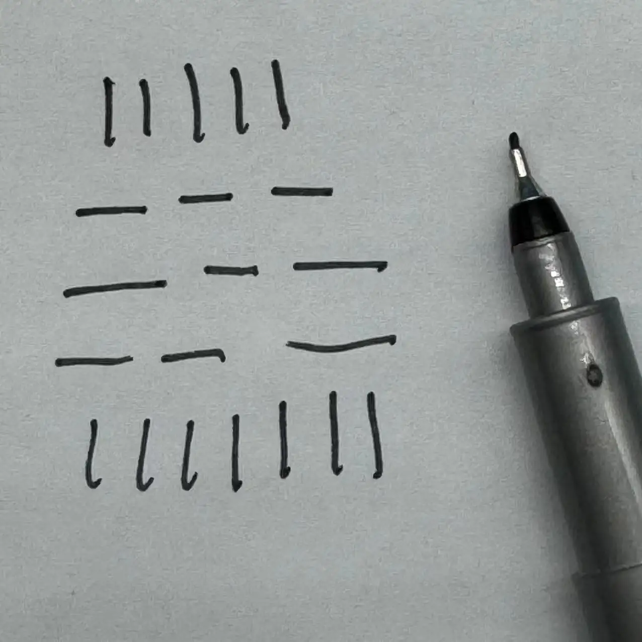 Promotional OUTAE Drawing Fineliner Smoothing Writing Pens Plastic 0.05 mm Ballpoint Pen