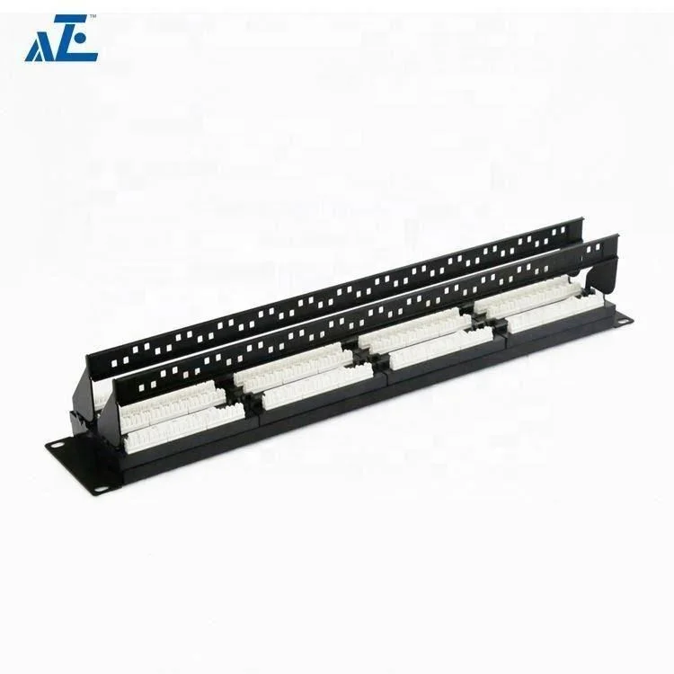 Поставка из Китая 48 портов Rj45 Cat6 2u Ethernet патч-панель