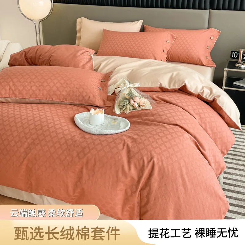 SP81 Factory Stone washed natural 100% pure flax french linen bedding linen pillowcase bed sheet sets