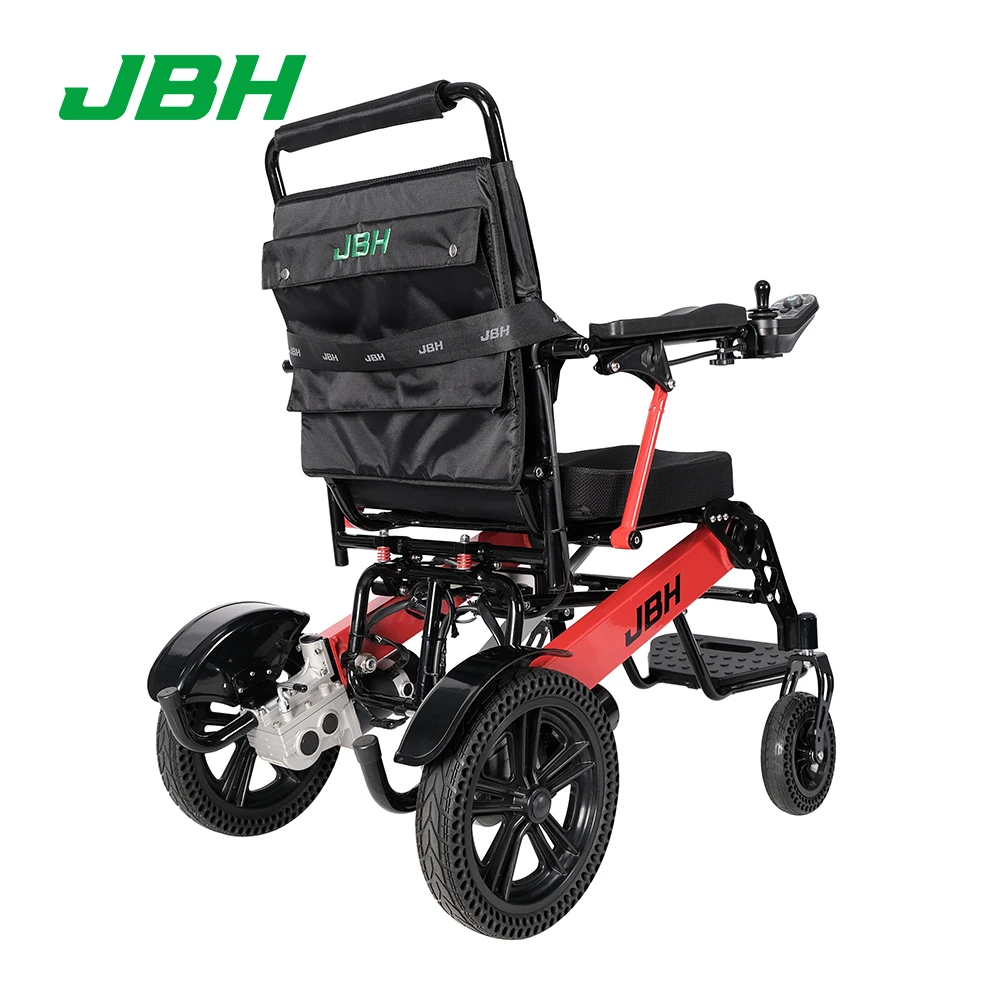 JBH D19B China factory supply lightweight electric wheelchair for disabled people