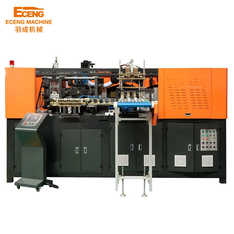 Автоматическая выдувная машина для больших горлышек, 4 полости, выдувная машина для пэт бутылок