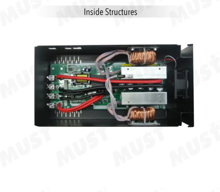 MUST 24V 48V  60A MPPT Wind Solar Charge Controller