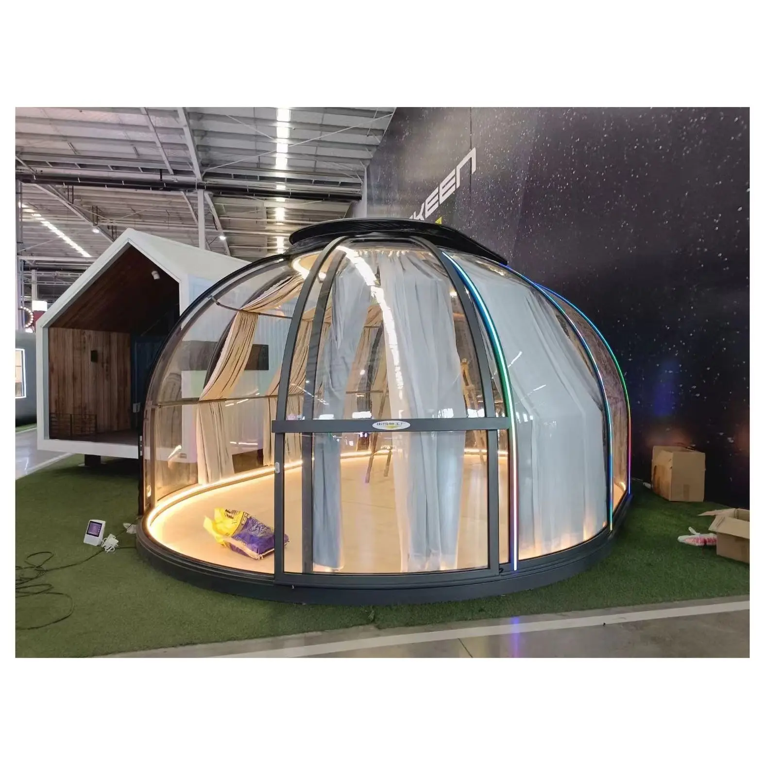 Prima Outdoor Party House Club Inflatable-Nightclub Rental Wedding Tent Party Tent Event Tents With Led Lights