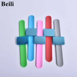 barber accessories magnetic bobby pin hair clip holder salon silicone magnetic wristband bracelet wrist band belt for hair gel