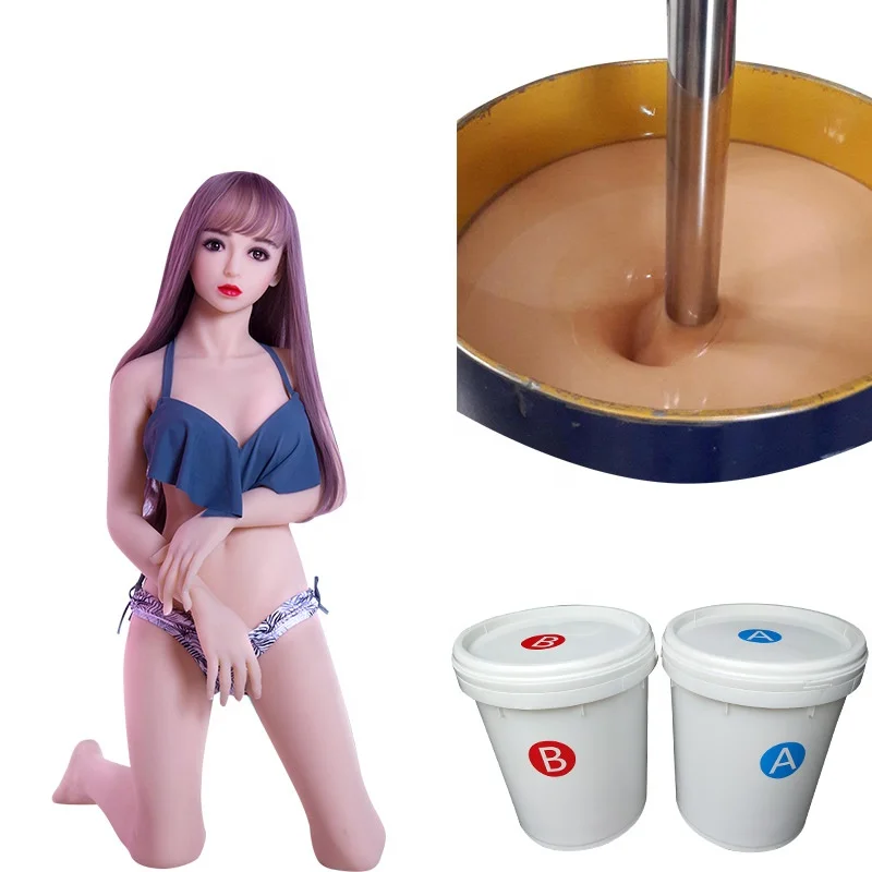 High quality liquid silicone rubber  for simulation of human body