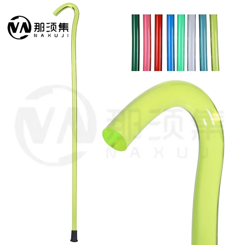 Luxury Acrylic Walking Stick Men Fashion Decorative lightweight cane Women Elegant Resin Handle Vintage Walking Canes