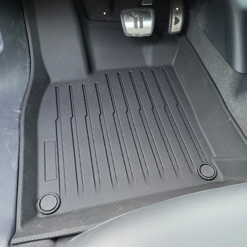 Автомобильные аксессуары оптом 3d резиновые автомобильные коврики из ТПЭ противоскользящие автомобильные коврики для ног для Volkswagen ID.4 2021