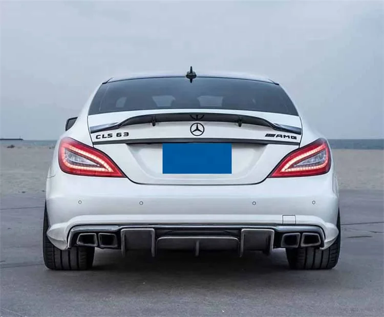 For BENZ W218 spoiler 2012-2017 benz CLS CLASS spoiler style R Rear Spoiler Trunk Wing