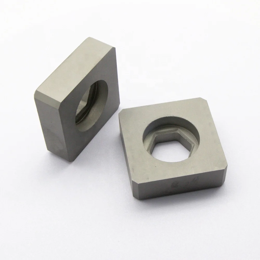 Tungsten carbide shredding blade cemented carbide crushing knife for ZERMA shredding machine 60x60x20