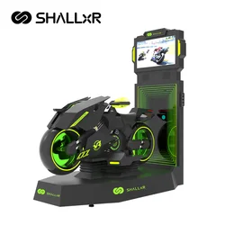 ShallxR Interactive Games HD Screen Wind Motion Ride Simulator VR Motor Racing Game Machine