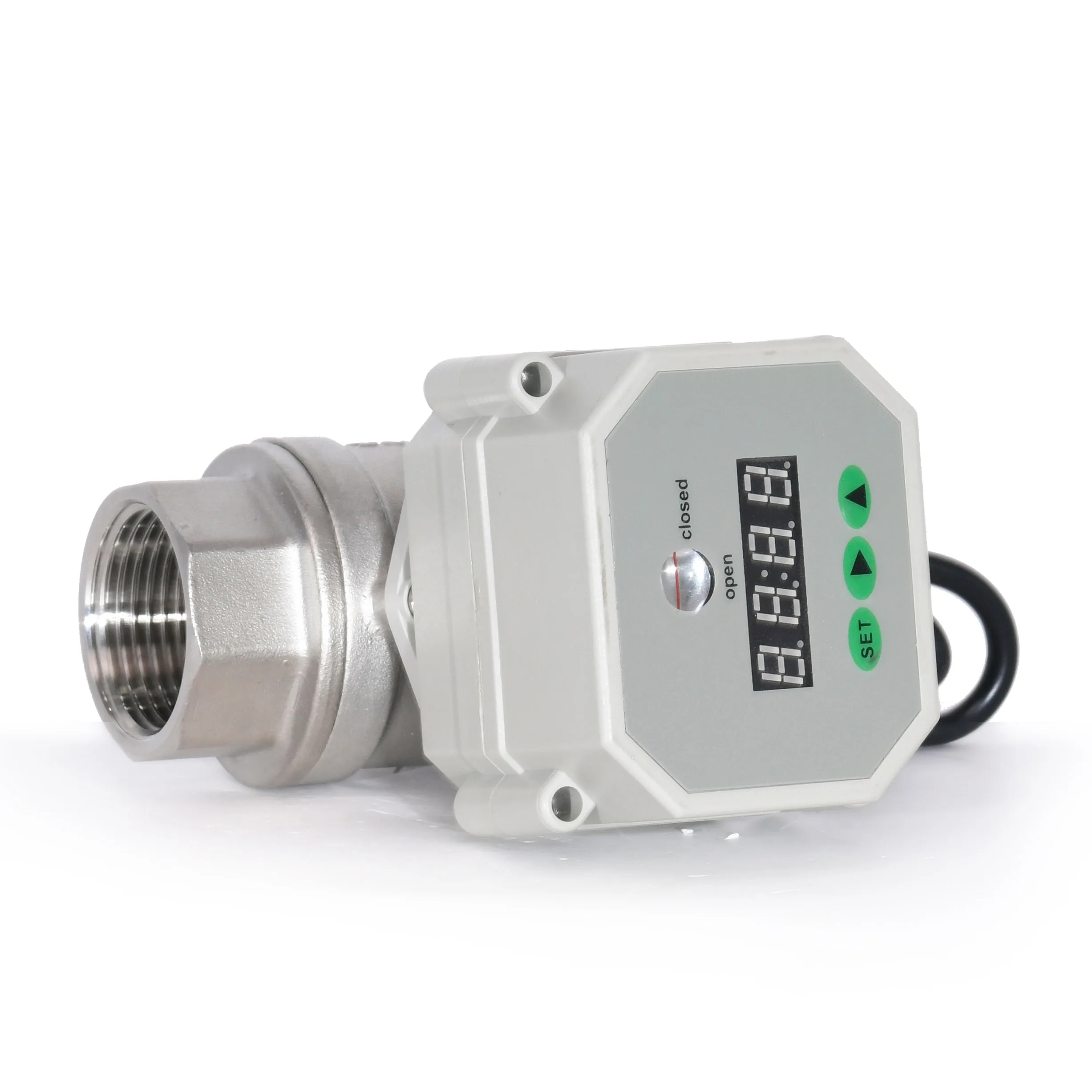 Cr201 DN8 DN10 dn1512vt 2-ходовой 304 из нержавеющей стали мини-Электрический автоматический моторизованный привод для управления водой шаровой клапан