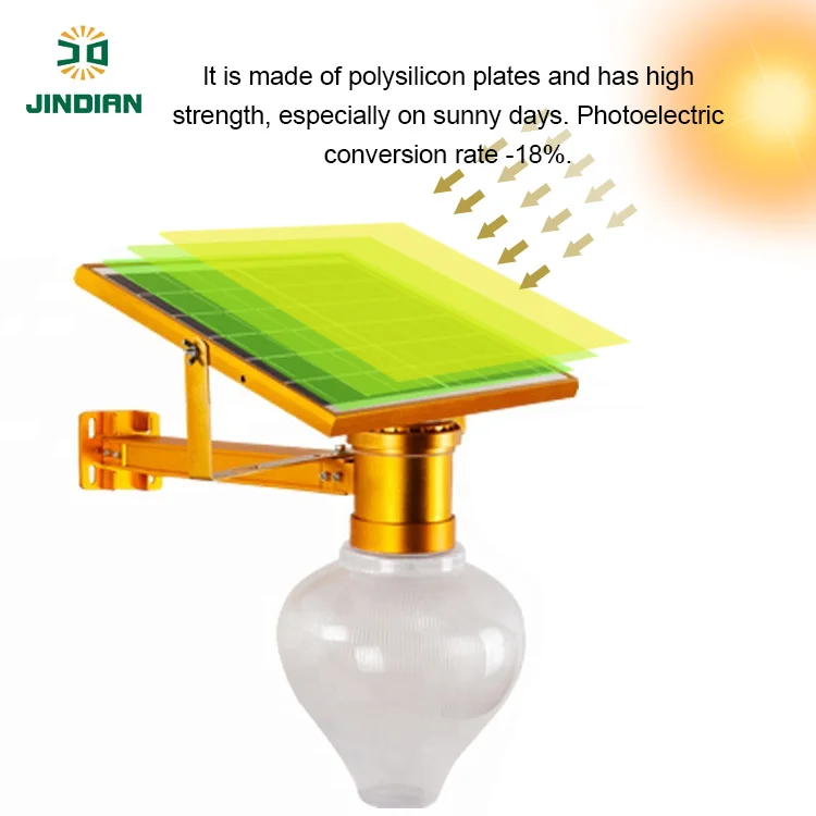 
JD New Product 6V kit solar energy solar lawn light garden 