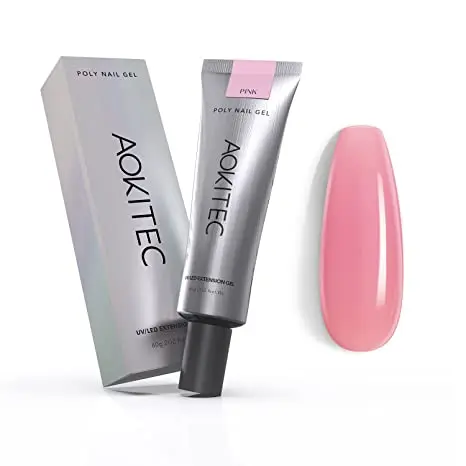 AOKITEC 2022 Private Label Wholesale Color Available 60ml High Quality Acrylic Hard UV Nail Extension Gel For OEM