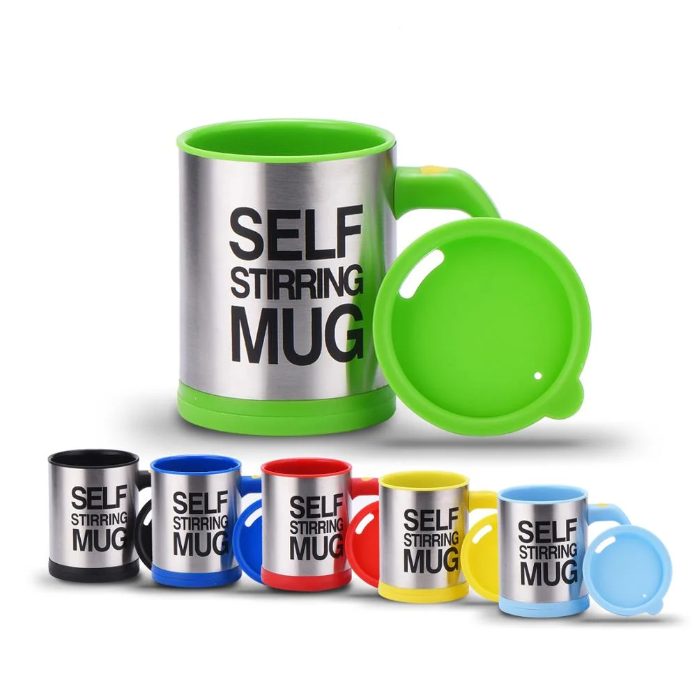 Office Home Stainless Lazy Auto Self Stirring cup Mixing Coffee cup