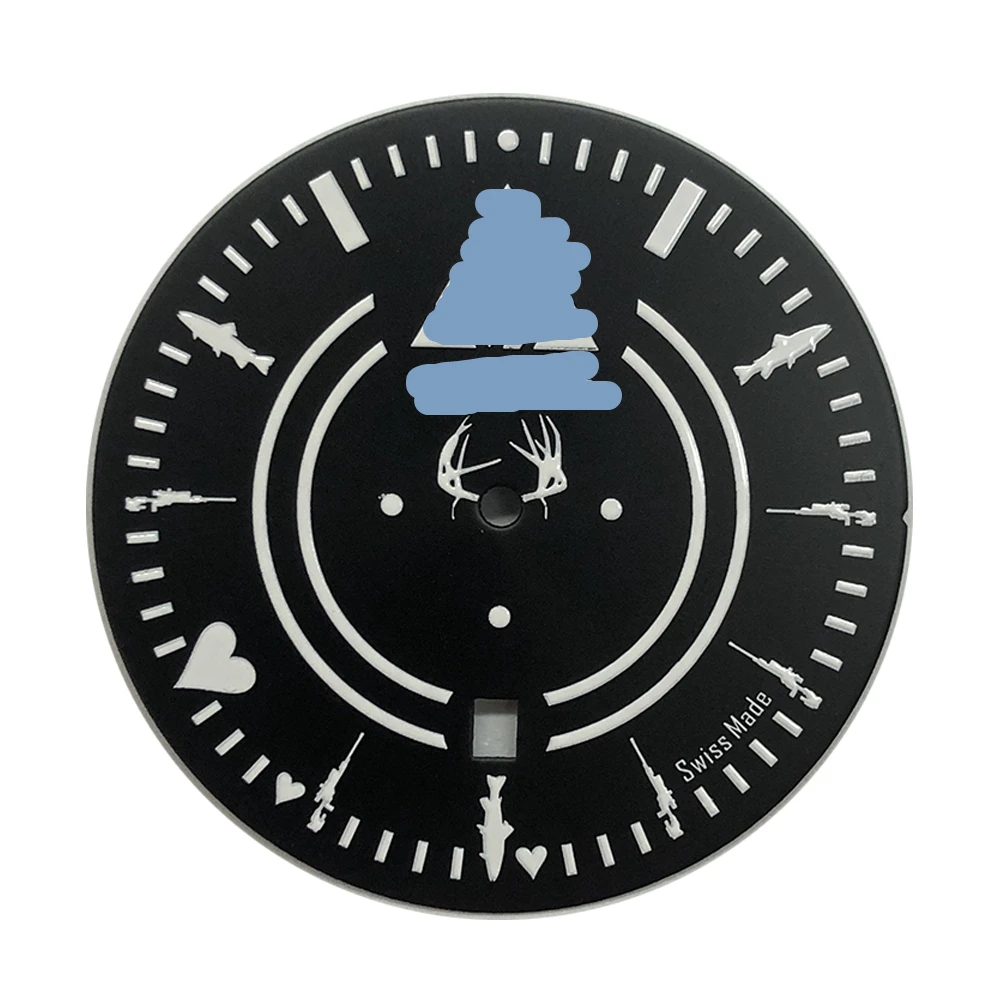 printing your logo on watch face custom making custom watch face