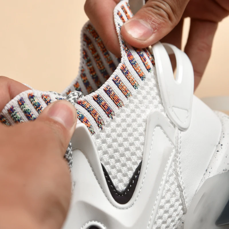 breathable sports sock shoes running trainers athletic custom jogging zapatillas hombre deportivas zapatos daddy chunky