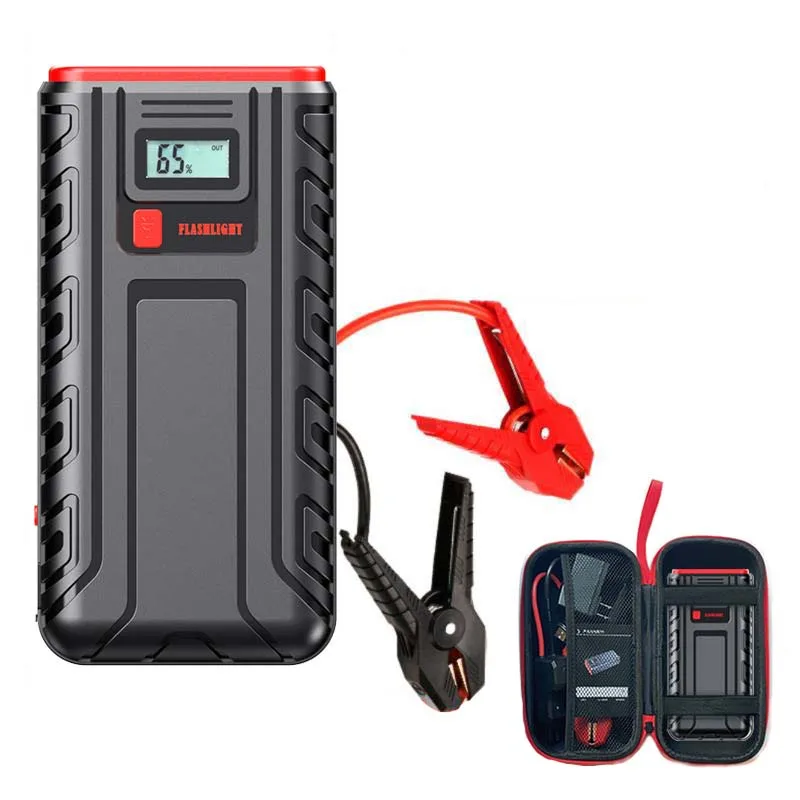 Battery Power Supply Portable Fast Car Jump Start Power Bank Battery Charge Booster Car Jump Starter